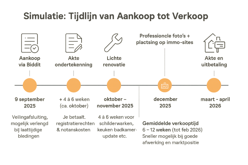 Copilot tijdlijn huis Grembergen